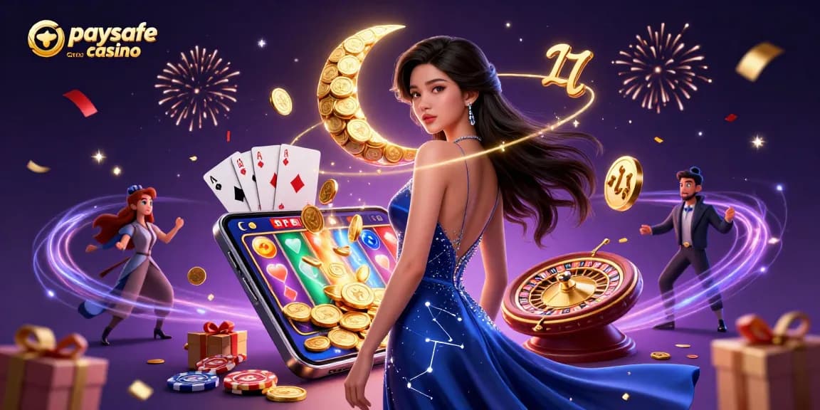 Erleben Sie aufregendes Gameplay in einem Paysafe Card Casino und gewinnen Sie mit festlichen Elementen.