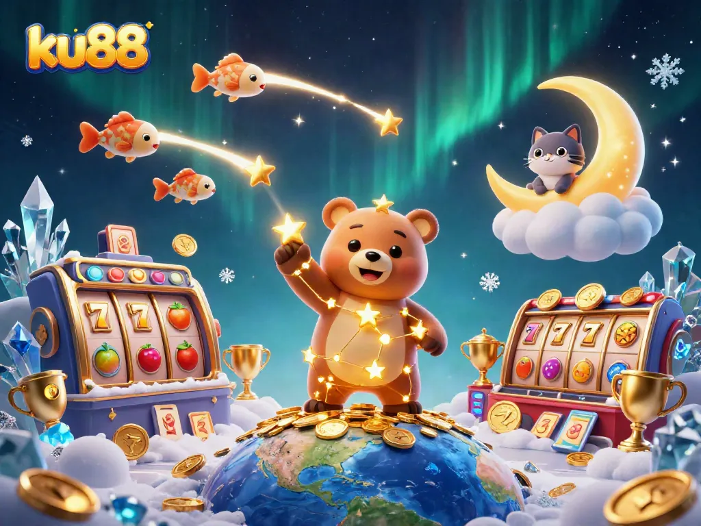 Win big with ku88 while enjoying an ultra-detailed cosmic casino adventure.